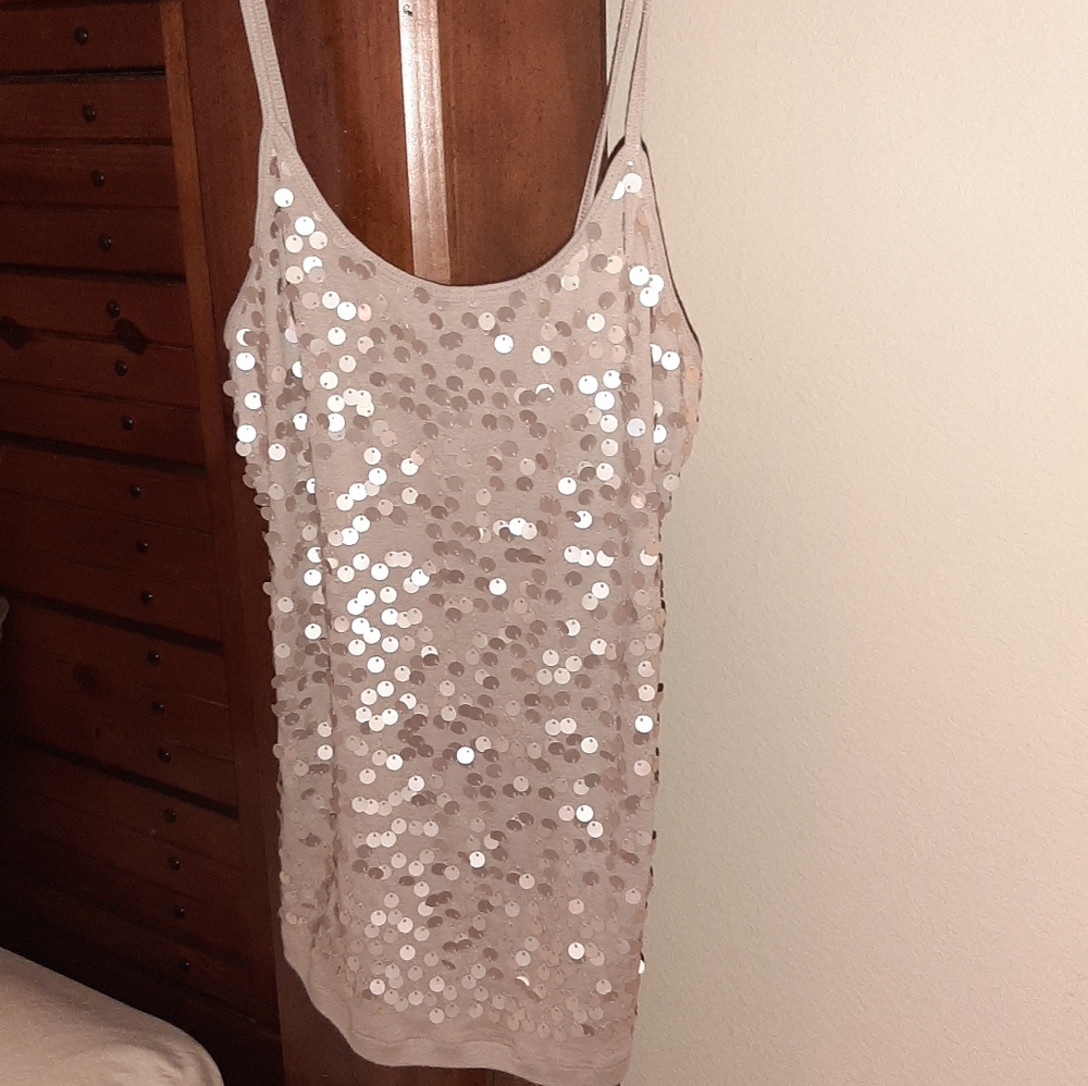 Sequin Tank Top - Picture 2 of 2